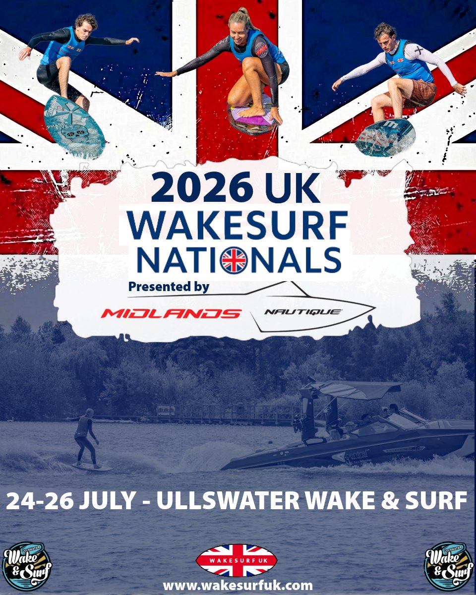 2026 GB Wakesurf Nationals Poster